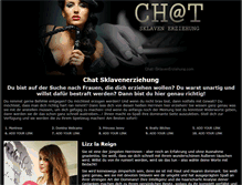 Tablet Screenshot of chat-sklavenerziehung.com
